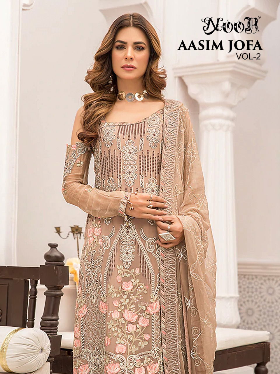Noor Aasim Jofa 2 Heavy Festive Wear Designer Pakistani Salwar Kameez Collection